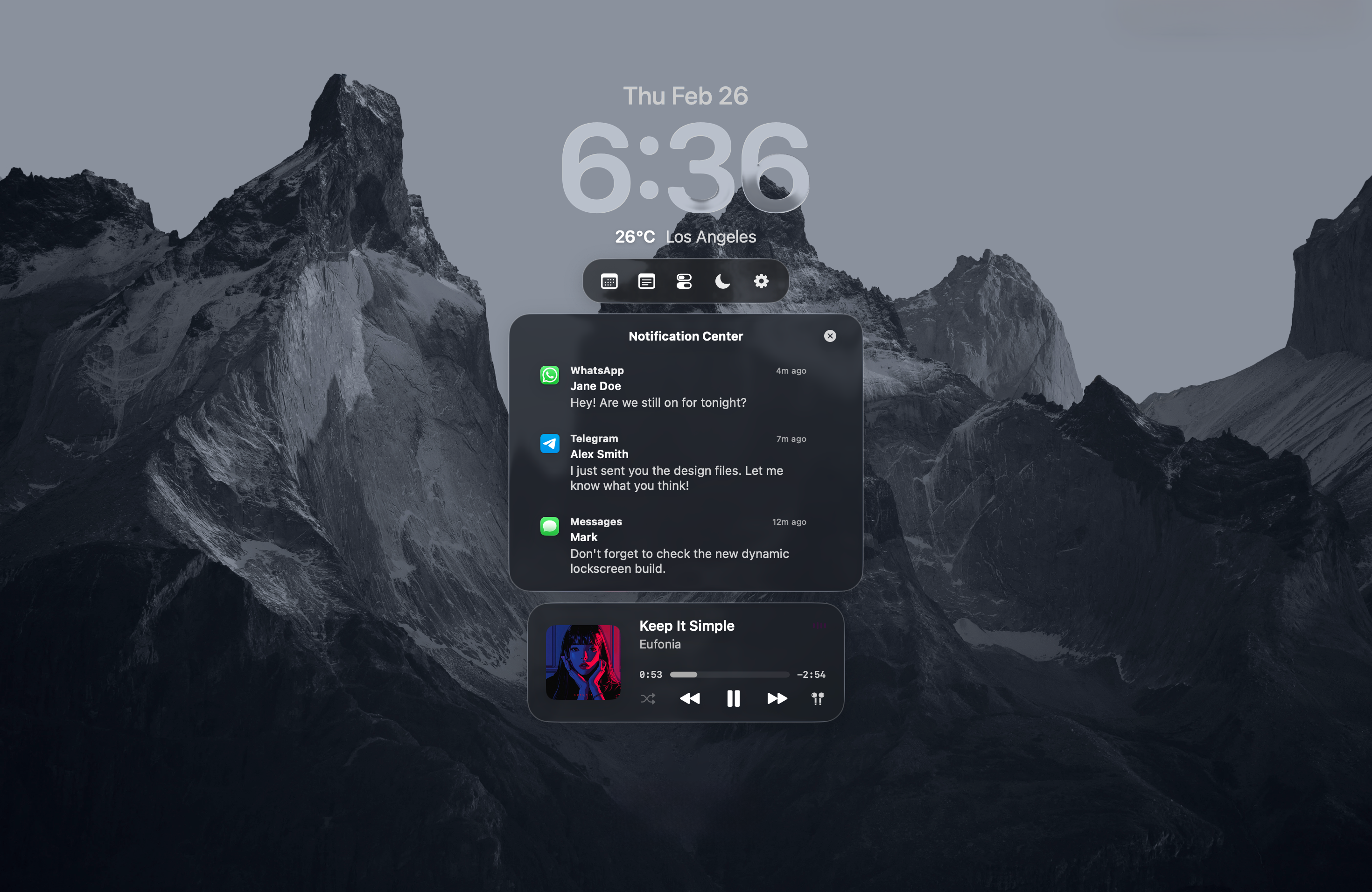 DynamicLockscreen Display
